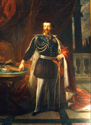 Victor-Emmanuel II de Savoie – 1849- conservé au palais Madama à Turin